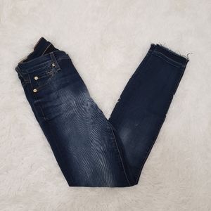7 for All Mankind Ankle Cut Jeans
